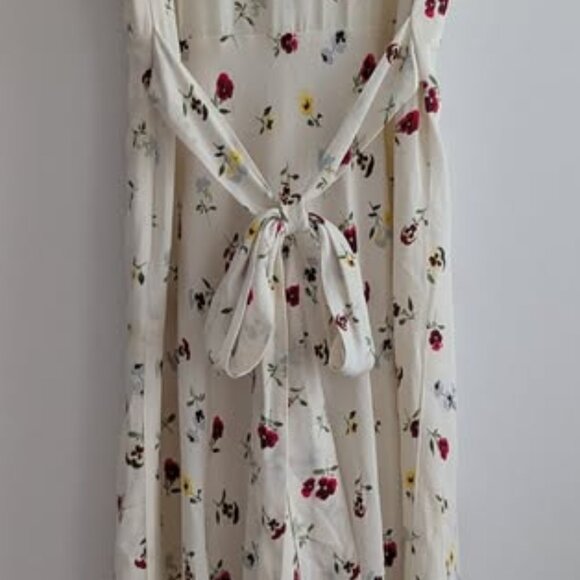 Gap x DÔEN Floral Bias Cut Midi Dress - Picture 1 of 9